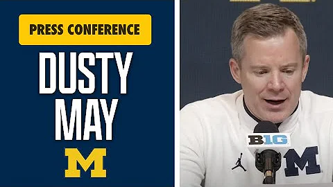 Dusty May Press Conference: Michigan Coach, Players Discuss Big Ten Tournament Win Over Purdue
