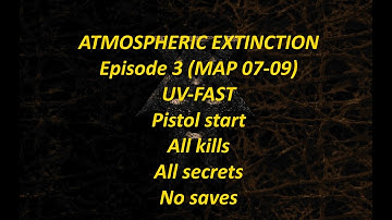 Doom II - Atmospheric Extinction Episode 3 (MAP07-09) UV-Fast 100%