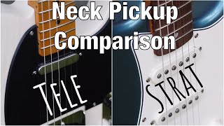 Telecaster Neck Pickup VS Stratocaster Neck Pickup | Squier Classic Vibe