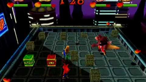 Crash bash 2 players Hard Part (2-2)