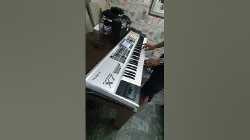 Roland fantom X7 demo 5 nice sound!