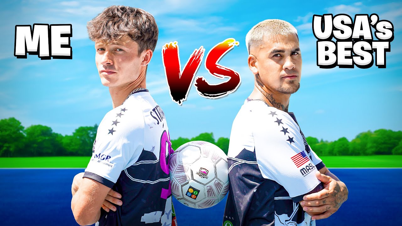 Street Panna vs USA's Best 1v1 Player?! Justin Stinson!