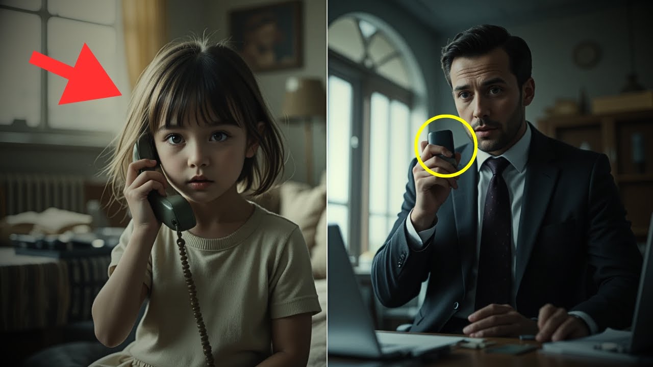 Garotinha Atende o Telefone da Mãe… E Sem Saber, Muda a Vida de um Bilionário pra Sempre