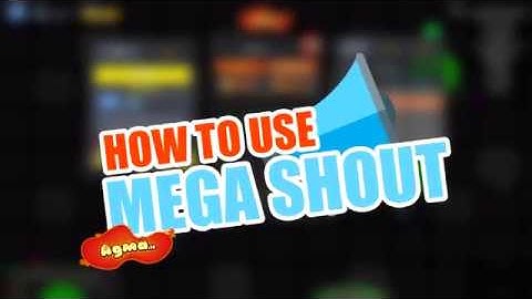 Agma.io Tutorial 8 - How to use megaphone shout