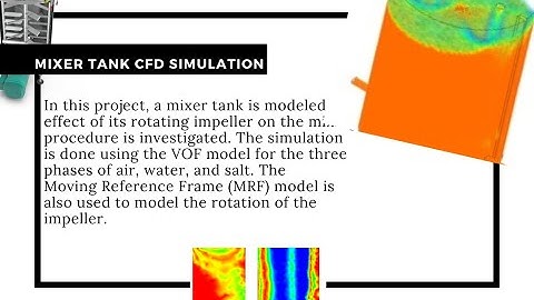ANSYS FLUENT Training : Mixer Tank CFD Simulation