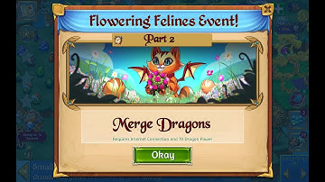 Merge Dragons Flowering Felines event part 2