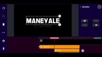 How to use animation key in Kinemaster apk   Editing tutorial   Chandu Creations