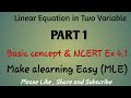 #make learning easy #makelearningeasy #MLE Class 9th CHAPTER 4 ,Basic concept and NCERT Ex 4.1