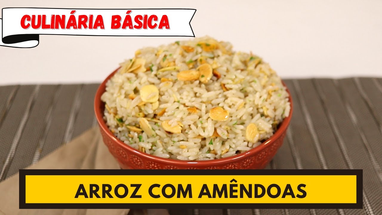 ARROZ COM AMÊNDOAS
