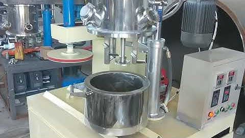 5L sealant planetary mixer with press feeder