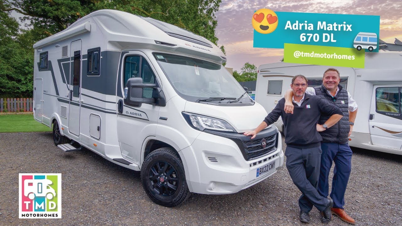 Adria Matrix 670 DL Motorhome Tour | TMD Motorhomes 🚐✨
