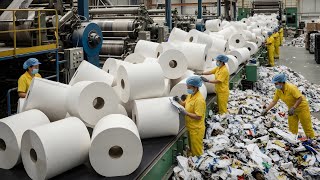 Inside a Modern Tissue Paper Factory – From Waste to Luxury Soft Tissue