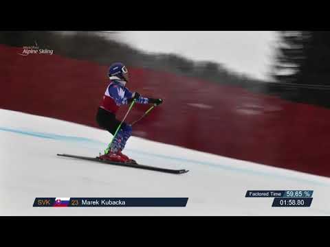 Marek Kubacka | Men Giant Slalom VI 2 | World Para Alpine Skiing World Cup 2018 | Kranjska Gora