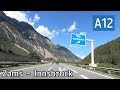 Austria: A12 Zams - Innsbruck (Inntal Autobahn)