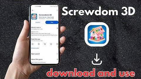 Screwdom 3D Game kaisa khale ? how to play Screwdom game?