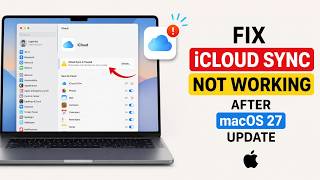 How to Fix iCloud Sync Not Working After macOS 27 Update screenshot 1