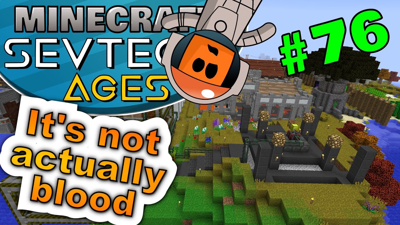 Minecraft - Mob Crusher,  Mob Duplicator - SevTech Ages #76