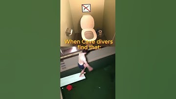 When Cave divers found that! When Cave divers find their way! #cavediving  #shorts  #trending #meme
