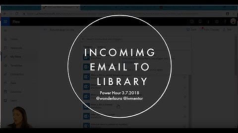 SharePoint Power Hour: Incoming Email to Library