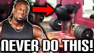 Training Like THIS Will Injure You! | I RUINED MY BACK