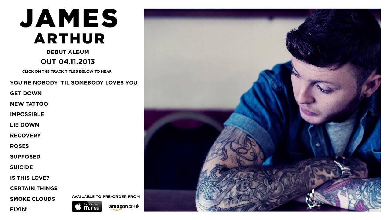 James Arthur - Debut Album OUT NOW! 