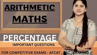 🔥Percentage One Shot for SSC CGL , AFCAT & Banking Exams 2026