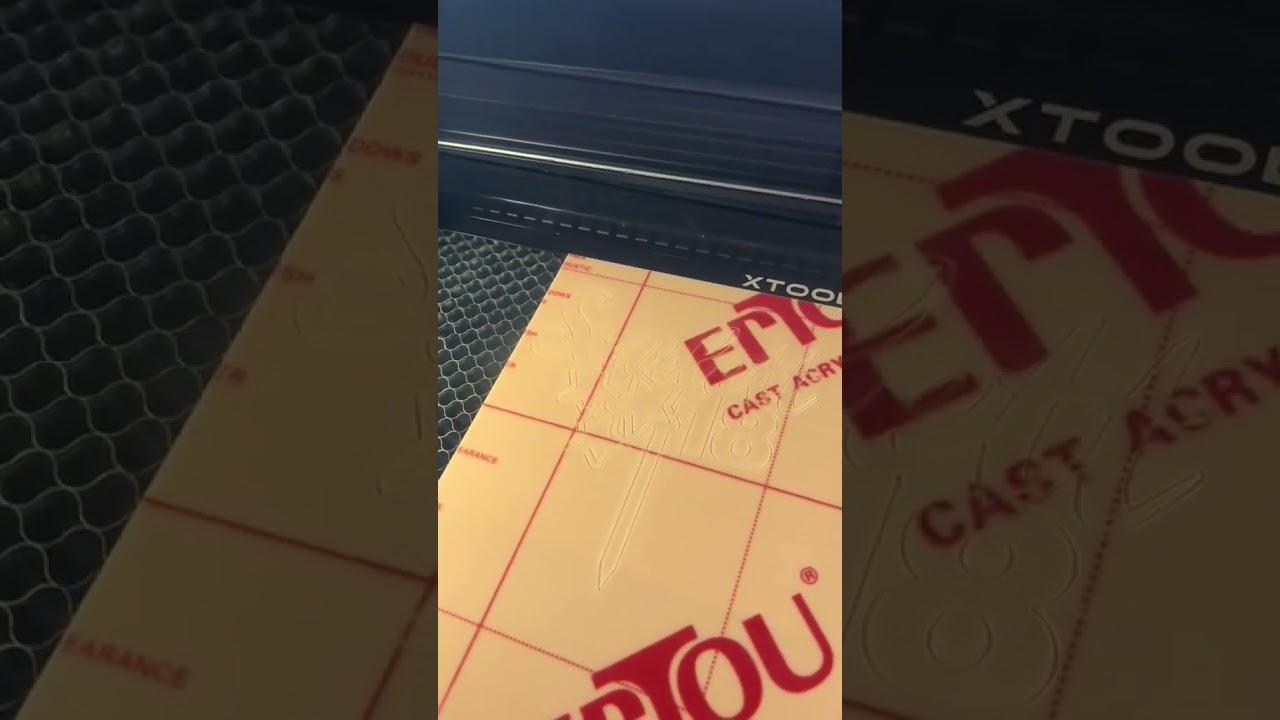 Easy Cake Topper Made With The XTool P2