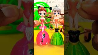 ASMR SATISFYING FROZEN ELSA DISNEY TOYS VIDEO 👌🧀#shorts #toys #disney