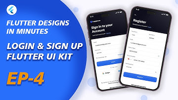 Flutter UI Tutorial | Login and Signup Page Design | Speed Code | Flutter UI | Login UI | Ep - 4