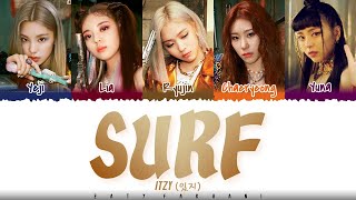 ITZY (있지) - &#39;SURF&#39; Lyrics [Color Coded_Han_Rom_Eng]