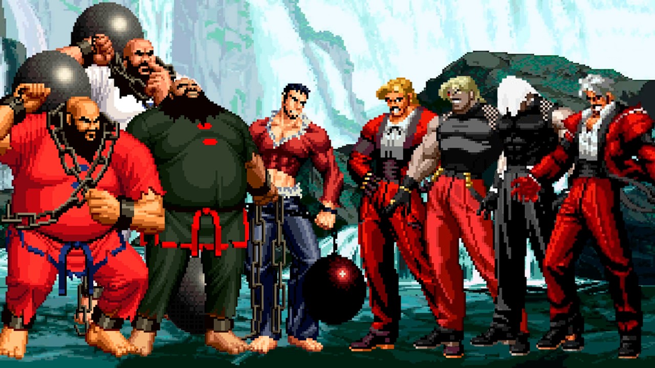 [KOF Mugen] Команда Чанга Кохана против команды Ругала
