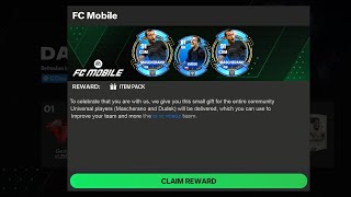 RECLAMA EL REGALO JUGADORES UNIVERSALES ?? | ELIGE BIEN LA RECOMPENSA MISTERIOSA ? - FC MOBILE