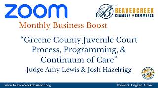Greene County Juvenile Court Process Programming Continuum of Care
