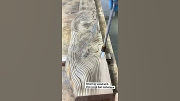 96” live edge floating shelf with Siberian Elm, part 2