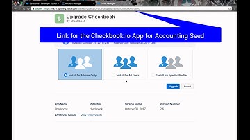 Accounting Seed Demo - Install the plugin