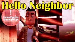картинка: Hello Neighbor Release Второй Missing script и QR-code в доме главного героя