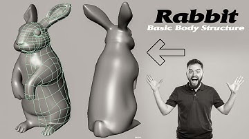 Maya Tutorial: Creating a Basic Body Rabbit Model from Scratch