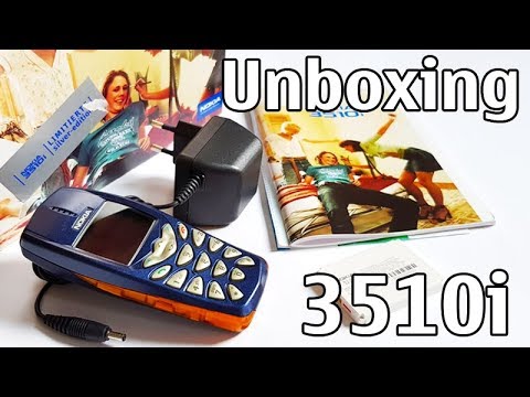 Nokia 3510i Unboxing 4K with all original accessories RH-9 review