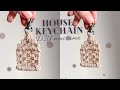 DIY Macrame Keychain, Macramé house keychain | Macrame Little House Tutorial