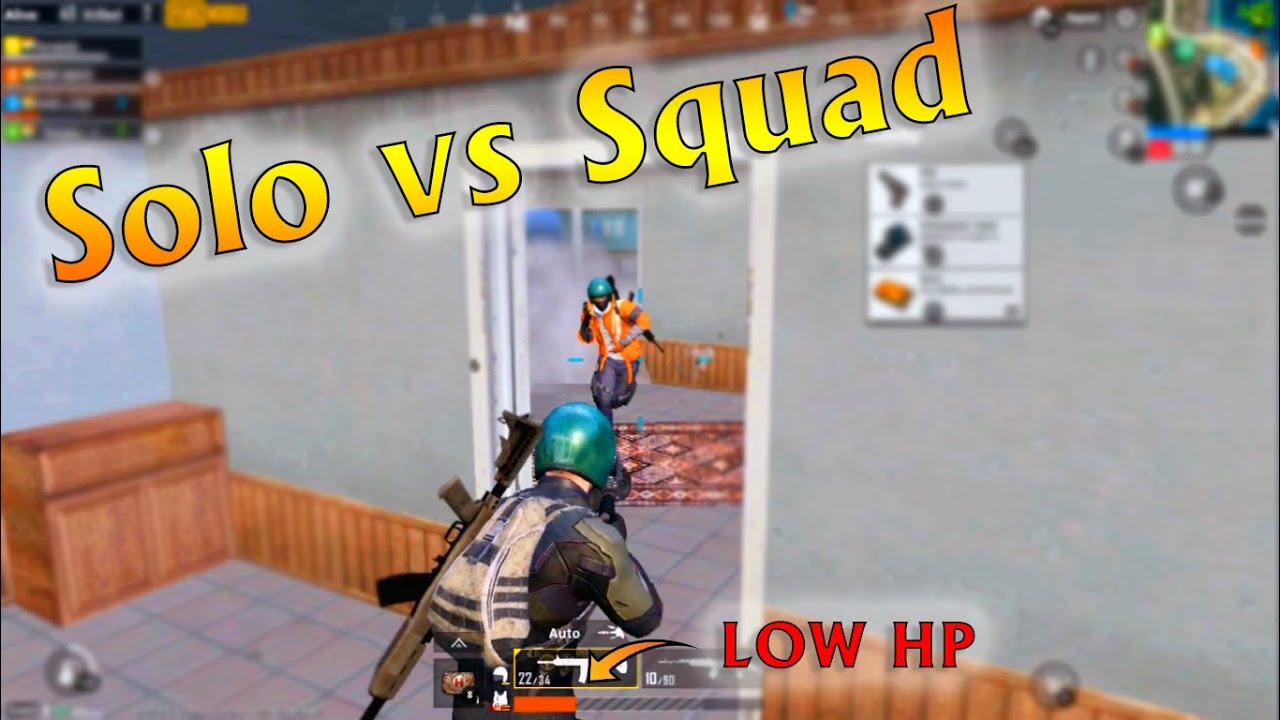 Solo vs Squads | PUBG Mobile | Gaming Buddy - YouTube
