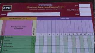 Minimum learning abilities in Mathematics