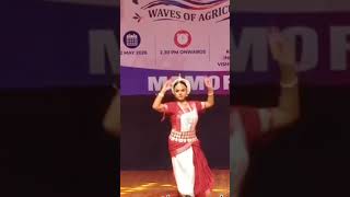 classical dance 💃🔥 #igkv #shorts #dance #igkvraipur