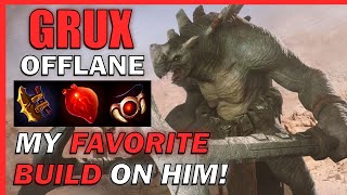BUILDING GRUX TANKY is the BEST WAY TO BUILD HIM! - Predecessor Offlane Gameplay