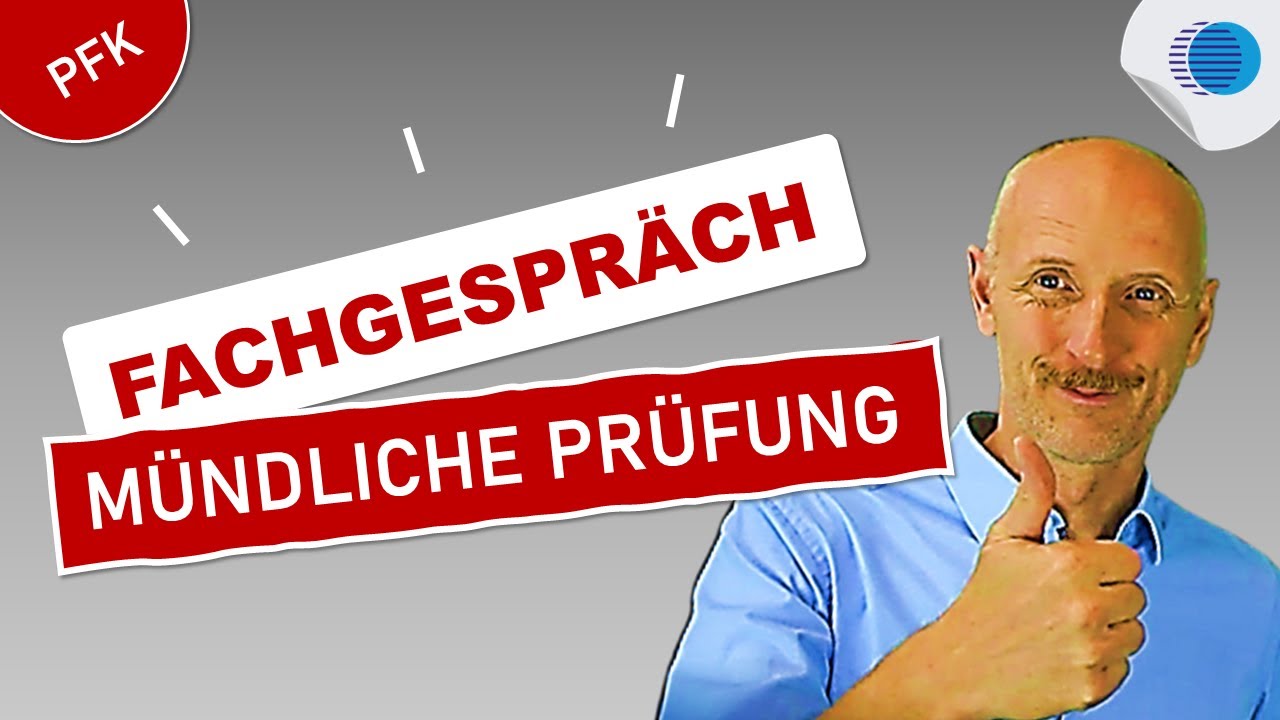 Wie ist ein Fachgespräch aufgebaut? In drei Schritten antworten.