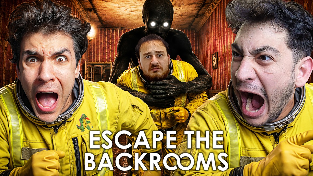 3 EŞŞEK YİNE VE YİNE BACKROOMSDA... | Escape The Backrooms Alternatif Sonlar.
