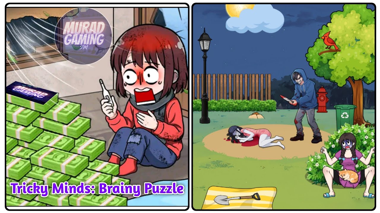 Tricky Minds Brainy Puzzle Level 55: Help The Girl Not Get