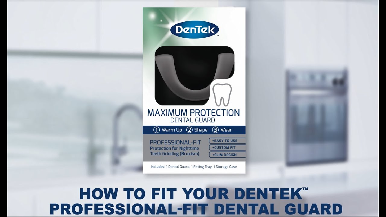 How to use DenTek Maximum Protection Dental Guard YouTube