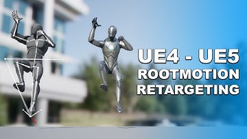 Unreal Engine 5 Retargeting Root-motion Animations UE4 to UE5