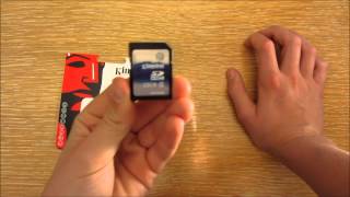Kingston class 4 32GB SDHC card review