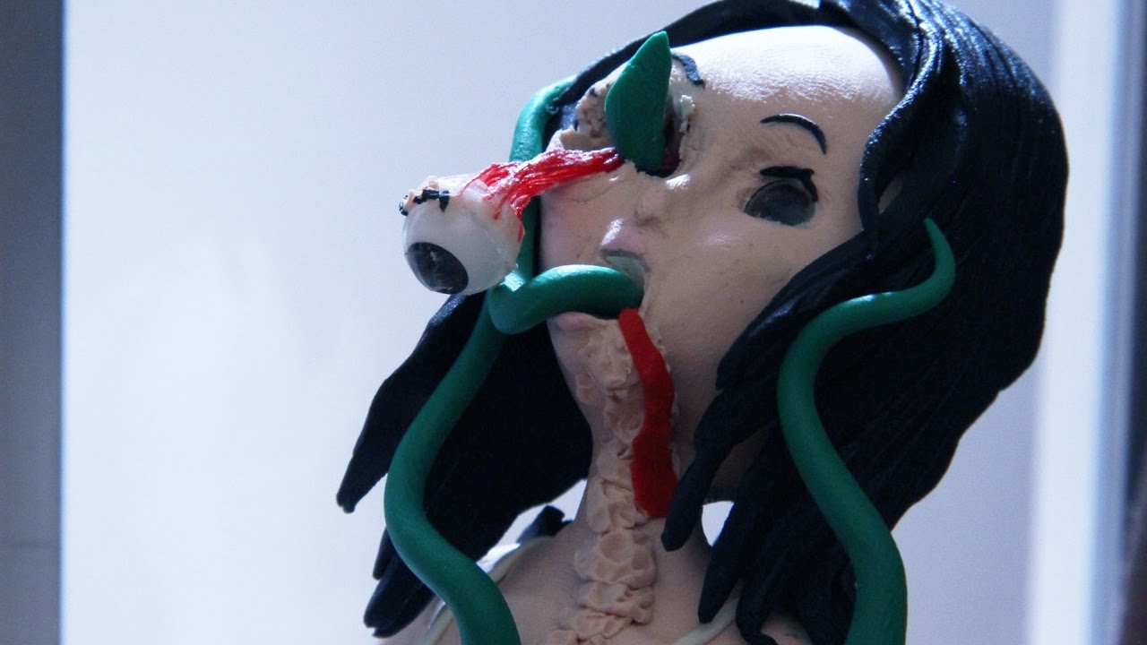 自主製作アニメ コマ撮りホラー 脳花 Brain Blossom Youtube